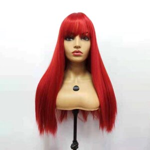 Zadira WIG Червона самка прямо довго на кодах