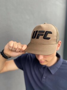 Тракер кепка UFC хакі Великий логотип в Києві от компании Elektromax