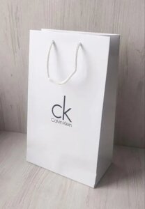 Фірмовий пакет білий Calvin Klein мал