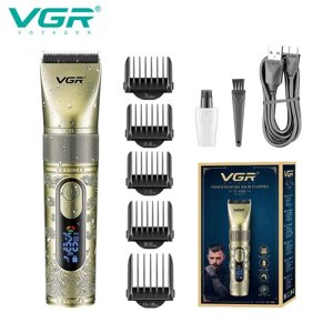 Акумуляторна машинка для стрижки VGR V-659, Машинка для стрижки волосся домашня підстригальна в Києві от компании Elektromax