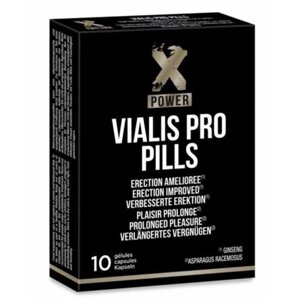 Поліпшення ерекції XPower Vialis Pro Erection Improved, 10 таблеток в Києві от компании Elektromax