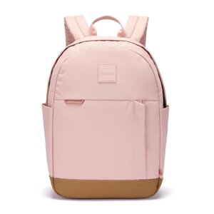 Рюкзак Pacsafe GO 15L backpack, 6 ступенів захисту (світло-рожевий, 36,5 x 25 x 13 см)