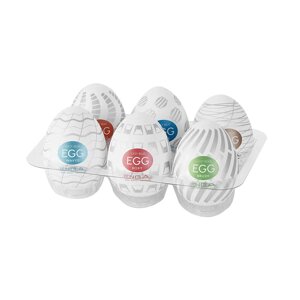 Набір мастурбаторів-яєць Tenga Egg New Standard Pack (6 яєць) в Києві от компании Elektromax