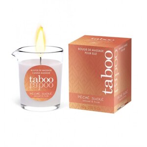 Свічка для масажу Taboo Candle Nectarina For Her