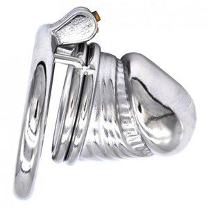 Stainless Steel Glans Shape Chastity Device в Києві от компании Elektromax