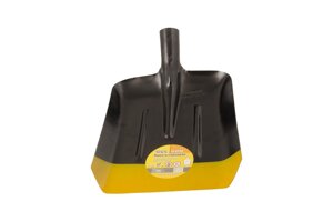 Лопата совковая Mastertool - 235 x 285 мм x 0,9 кг, чорна