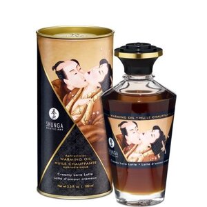 Розігрівальна олія Shunga Aphrodisiac Warming Oil – Creamy Love Latte (100 мл) без цукру, смачна в Києві от компании Elektromax