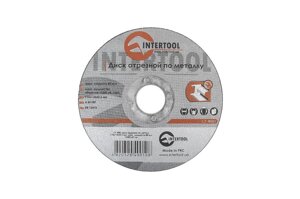 Диск відрізний по металу Intertool - 115 х 1,0 х 22,2 мм 25 шт.