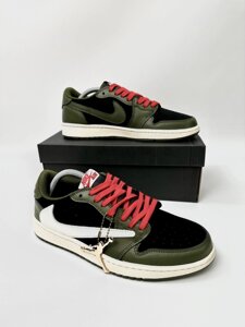 Кросівки Nike Air Jordan 1 Low x Travis Scott (Cactus Jack) хакі в Києві от компании Elektromax