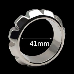 Stainless Steel Cock Ring with gearwheel Small в Києві от компании Elektromax
