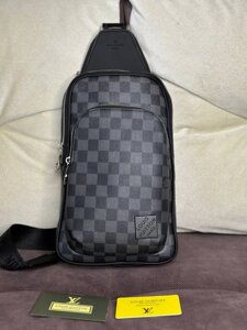 Сумка Чоловіча  Louis Vuitton Avenue Sling Damir Graphite з лого внизу  s001 в Києві от компании Elektromax