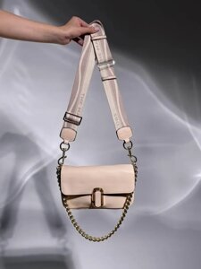 Жіноча сумка Марк Джейкобс The J Marc Shoulder Bag бежева 45543 в Києві от компании Elektromax