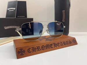 Окуляри Chrome Hearts Titanium, сині