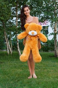 Плюшевий ведмедик в Україні Тедді 100 см Карамельний в Києві от компании Elektromax