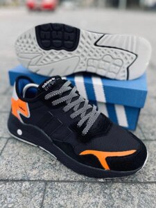 Чоловічі кросівки Adidas Jogger Black Orange ( Чорний )