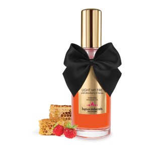 Розігрівальна олія Bijoux Indiscrets Light my Fire – Wild Strawberry&Honey в Києві от компании Elektromax