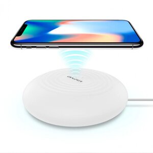 Бездротова зарядка з підсвічуванням 7 кольорів 10W 7 COLOR Awei W7 + WIRELESS CHARGE в Києві от компании Elektromax