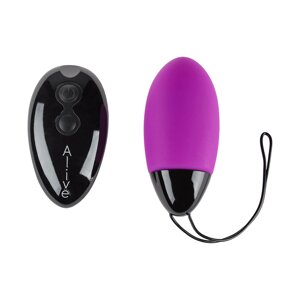 Потужне віброяйце Alive Magic Egg MAX Violet з пультом ДК в Києві от компании Elektromax