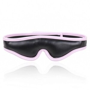 Губчата чорна маска-пов'язка для очей Pink Bordure Magic Paste Eyepatch в Києві от компании Elektromax