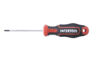 Викрутка Intertool - PH0 x 75 мм Storm 1 шт.