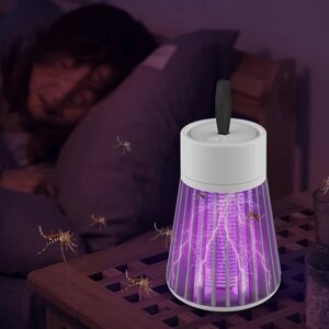 Лампа відлякувача комах від USB Electric Shock Mosquito Lamp з електричним струмом