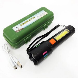 Ліхтар GT-505-TG+COB (white+red), Ліхтар для використання в темряві, Довговічний світлодіодний ліхтар в Києві от компании Elektromax