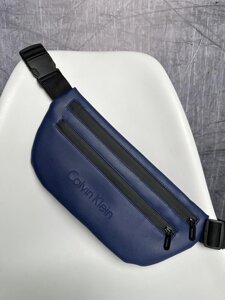 Бананка-сумка з шкірозамінника синя Calvin Klein в Києві от компании Elektromax