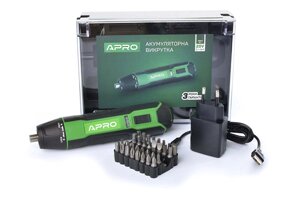 Викрутка акумуляторна Apro - SD-1 1 шт. в Києві от компании Elektromax