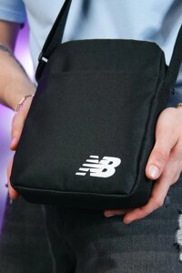 Барсетка New Balance чорна, біле лого в Києві от компании Elektromax