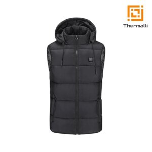 Жилет з підігрівом Thermalli Val Thorens (чорний, XL)