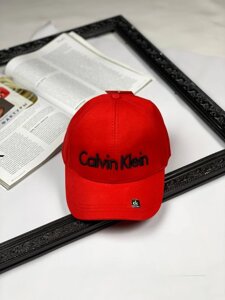 Кепка Calvin Klein black on red с016 в Києві от компании Elektromax