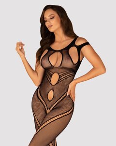 Бодістокінг Obsessive Bodystocking G322 S/M/L, фантасмагорично-силуетний крій в Києві от компании Elektromax