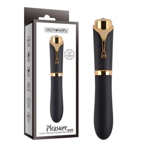 Вібратор у вигляді кулькової ручки Pleasure Luxury Discreet Fountain Pen Vibrator в Києві от компании Elektromax