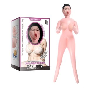 Лялька для сексу Lovey-dovey Inflatable Sex Doll в Києві от компании Elektromax