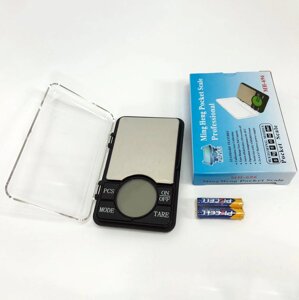 Ваги ювелірні Ming Heng Pocket Scale Professional MH-696 на 600 г, точні електронні ваги