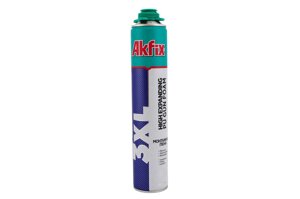 Піна монтажна Akfix - профі 3XL 850 мл ( 65 л ) 1 шт. в Києві от компании Elektromax