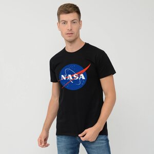 Футболка Imperial з принтом "NASA MEATBALL" (насичений чорний, L)