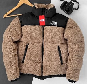 Куртка зимова в стилі The North Face хутровушка ТЕДДІ колір Мокко в Києві от компании Elektromax