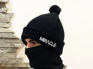 Шапка Miracle Knitwear чорна (SALE) в Києві от компании Elektromax