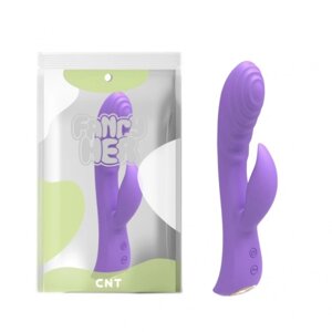 Сексуальний вібратор з кліторальним стимулятором Enchanted Teaser Pro Purple
