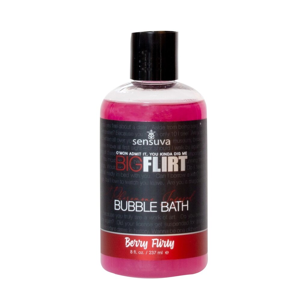 Піна для ванни Sensuva — Big Flirt Pheromone Bubble Bath — Berry Flirty (237 мл) від компанії Elektromax - фото 1