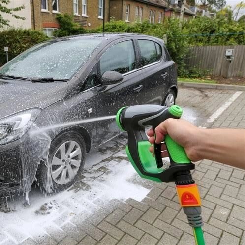 Пістолет-розпилювач Spray Gun Піноструменевий апарат має місткість 200 мл для мила від компанії Elektromax - фото 1