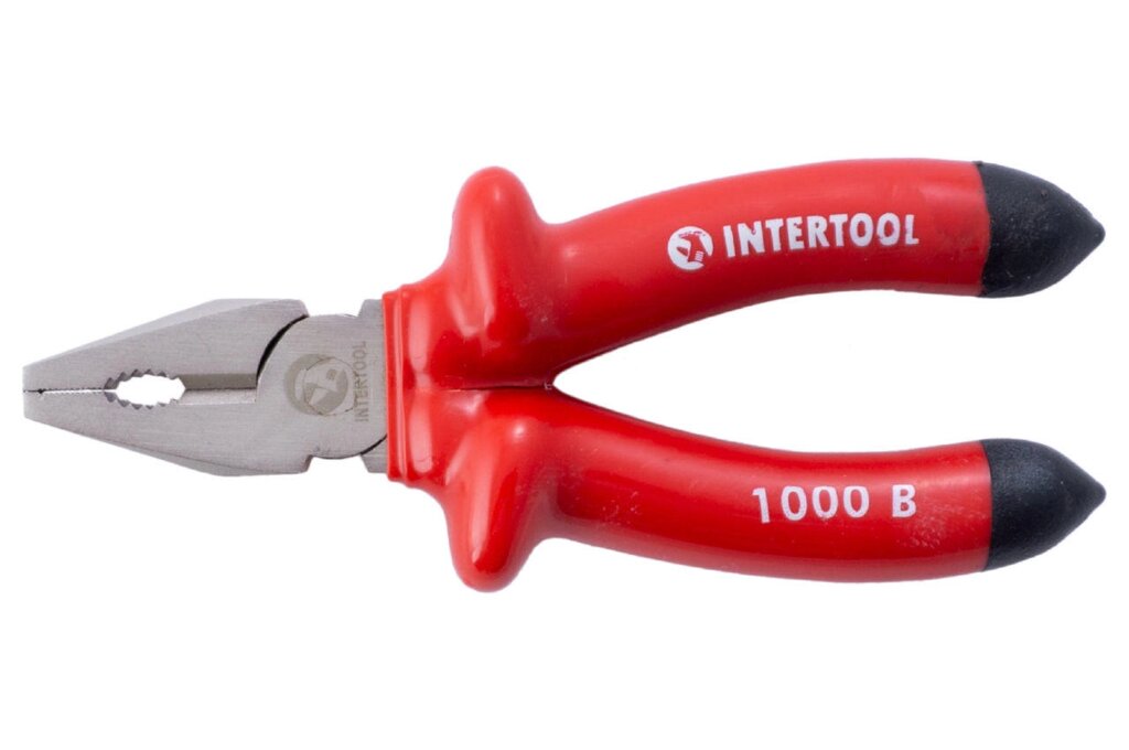 Плоскогубці Intertool - 160 мм 1000 В 1 шт. від компанії Elektromax - фото 1