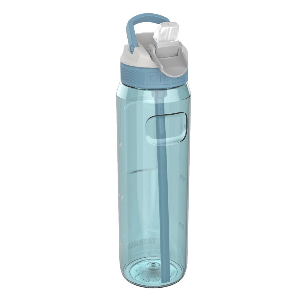 Пляшка для води Kambukka Lagoon, тританова, 1000 мл (небесно-блакитний, ø 8 см, h 28,3 см) від компанії Elektromax - фото 1