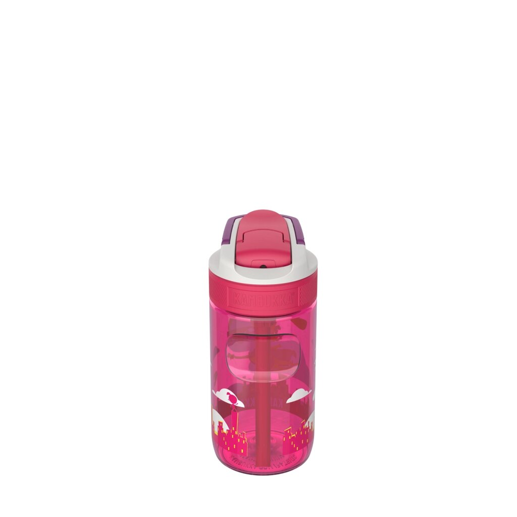 Пляшка для води Kambukka  Lagoon, тританова, 400 мл (рожевий, ø 7,1 x 16,9 см) від компанії Elektromax - фото 1