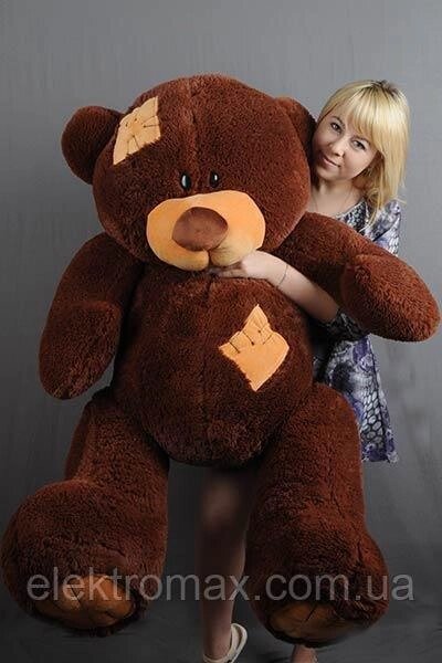 Плюшевий ведмідь ТЕОДОР 150 см шоколадний від компанії Elektromax - фото 1