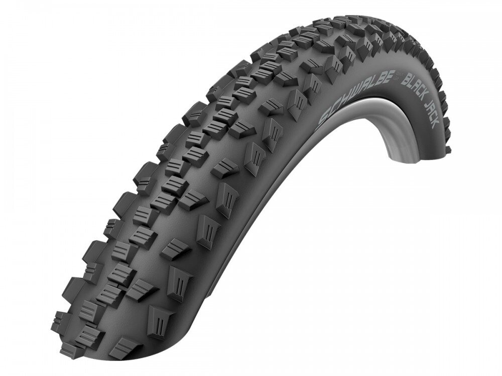 Покришка Schwalbe Black Jack 26x2.00 (50-559) Active K-Guard LiteSkin B/B-SK 11132397.02 від компанії Elektromax - фото 1