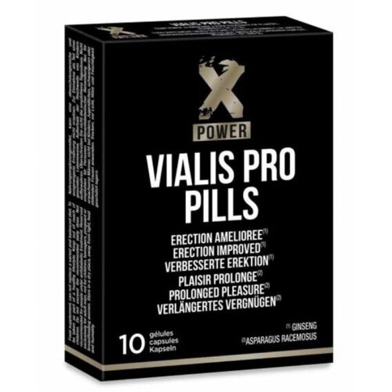 Поліпшення ерекції XPower Vialis Pro Erection Improved, 10 таблеток від компанії Elektromax - фото 1
