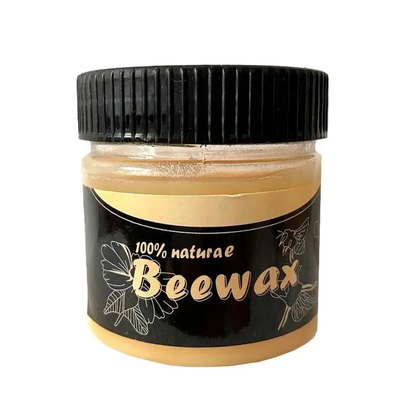 Поліроль для меблів Beewax 80 г/Воскова поліроль для меблів від компанії Elektromax - фото 1