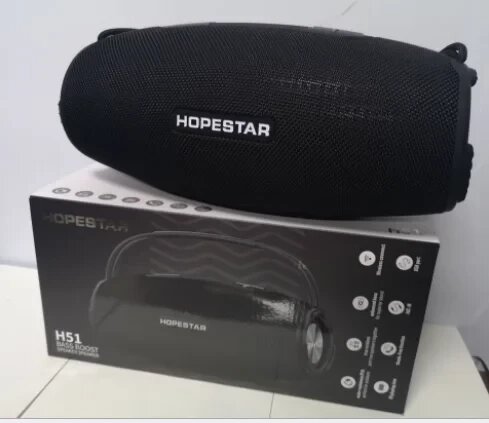 Портативна колонка Hopestar H51, bluetooth колонка, колонка бездротова з водонепроникним корпусом від компанії Elektromax - фото 1